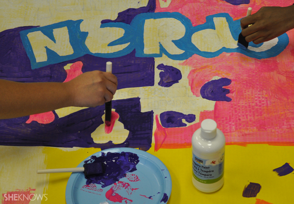 Paint the image of the Nerds candy box