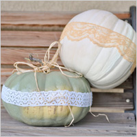 Lace Pumpkins