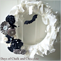 Glam wreath