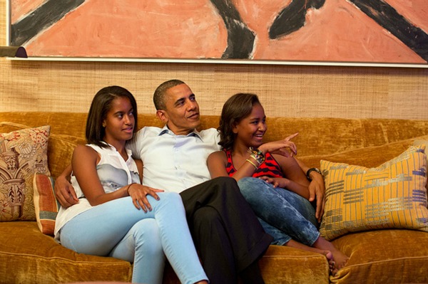 The Obama family