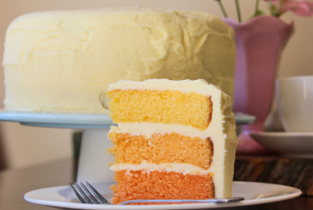 Ombre cake
