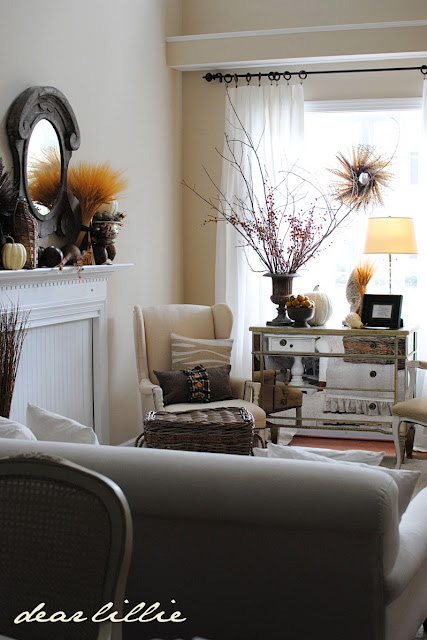 Nature gets sophisticated -- Living Room