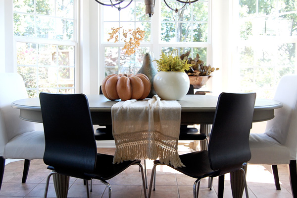 Natural, neutral and simple dining room -- The Nester