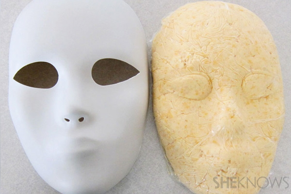 Cheese mix out of mask