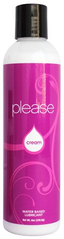 Water-based cream lubricant