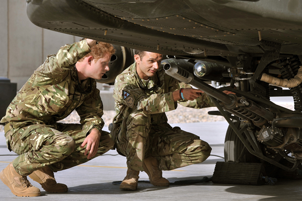 Prince Harry gets Taliban death threats