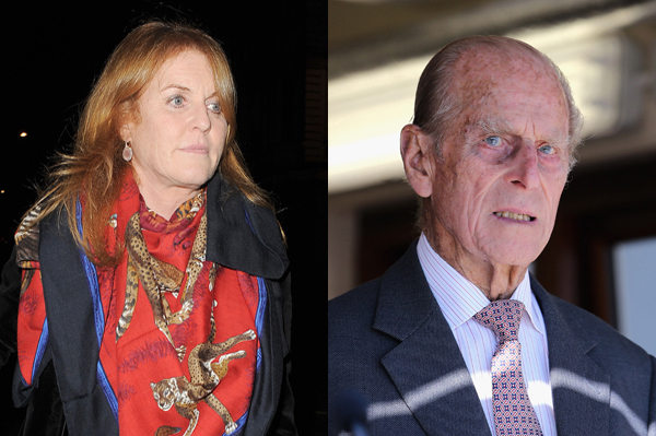 Prince Philip is upset with Sarah Ferguson