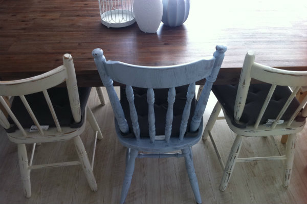Shabby chic chairs