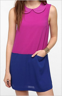 Urban Outfitters colorblocked dress, $69