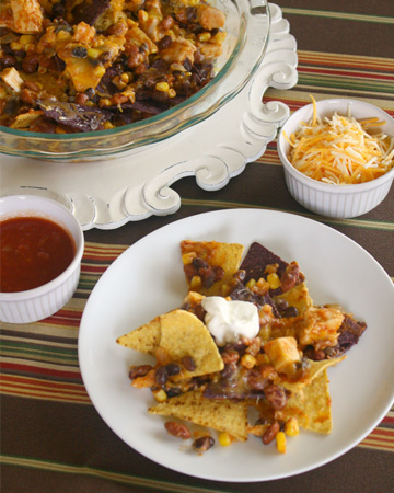 Sunday Dinner: Chicken Chili Nachos