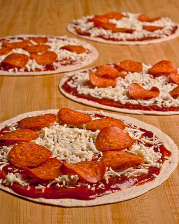 Tortilla pizza