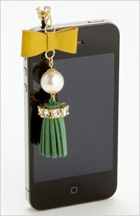 My pick: Cara accessories Smart Phone tassel charm, $28, Nordstrom.com