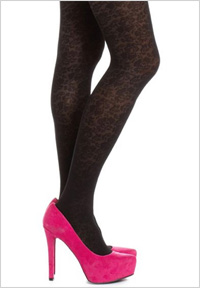 Patterned tights