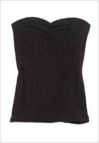 Black tube top