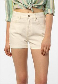 High-wasted shorts