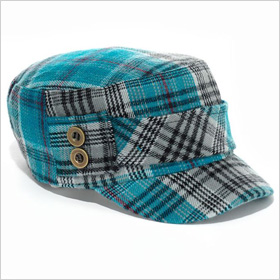 Mudd Plaid Cadet Hat