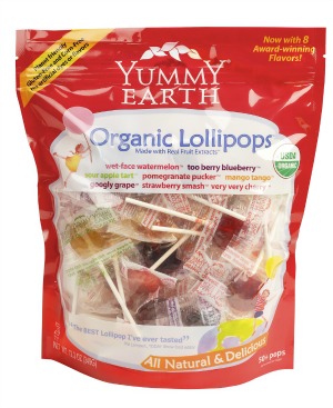 Yummy earth Organic lollipops