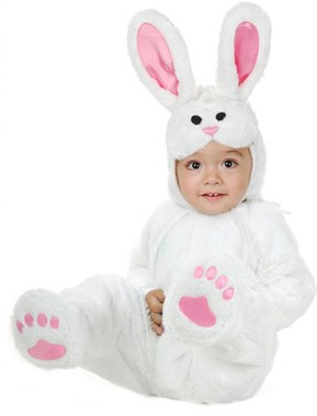 Bunny Halloween Costumes on For Baby S First Halloween  You Can T Beat A Cute Little Bunny Costume