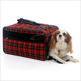 Bark-n-Bag Barkwell Classic Pet Carrier in Plaid 