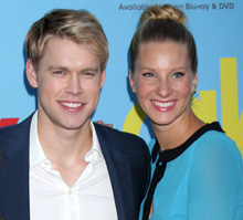 Heather Morris and Chord Overstreet