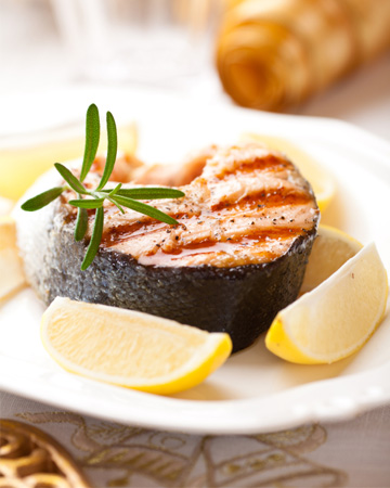 Salmon dinner