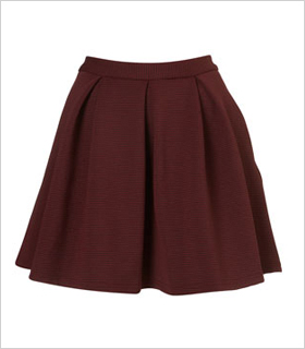 Oxford Pleated skirt