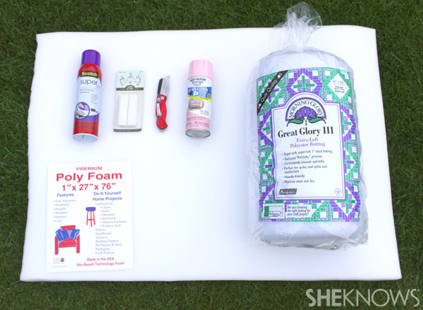 Cotton candy costume -- Materials