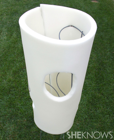 Wrap foam cone