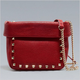 Zara studded mini bucket bag, $50, zara.com