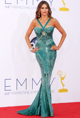 Sofia Vergara's emmy 2012 look