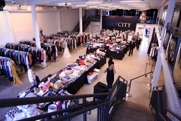 Gilt City Warehouse sale