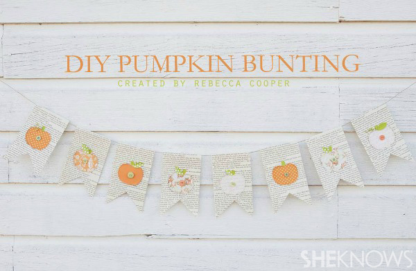 Halloween bunting
