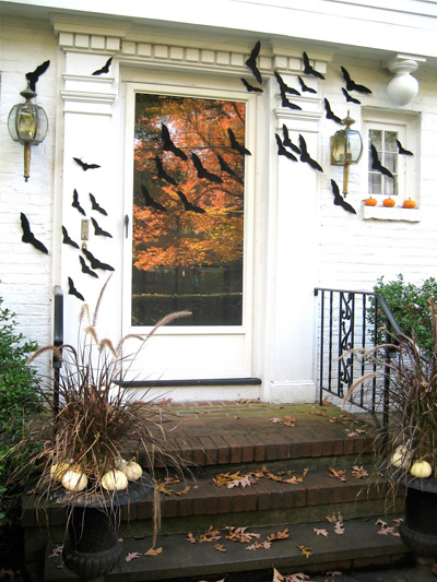 Halloween porch