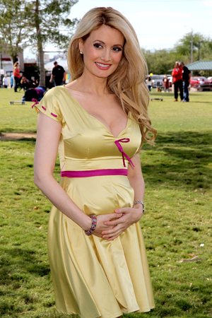 Pregnant Holly Madison