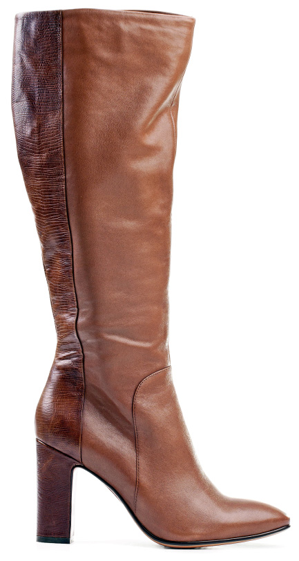 Leather boot