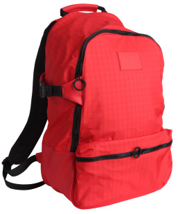 Red backpack