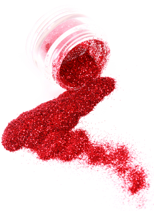 red body glitter
