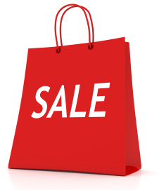 Red shopping bag