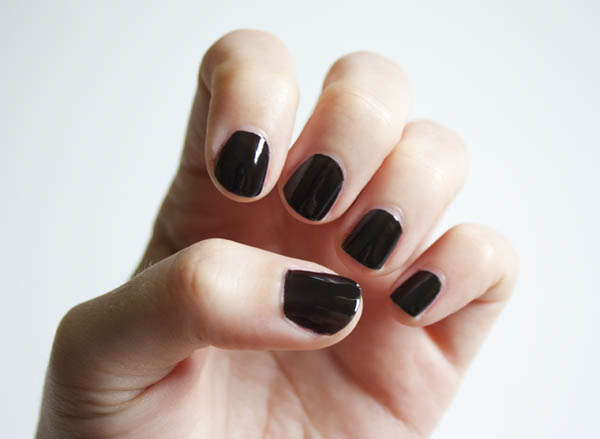 Black base coat