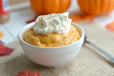 Low Fat Pumpkin Pudding 40