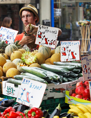 London farmer's market