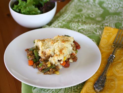 meatless shepherd’s pie