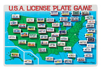 Melissa & Doug license plate game