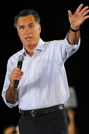 Mitt Romney has binders full of women