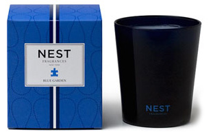 Blue Garden classic candle