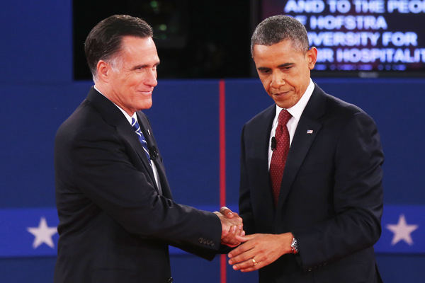 Obama Romney