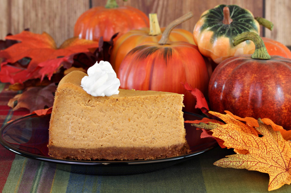 Pumpkin cheesecake