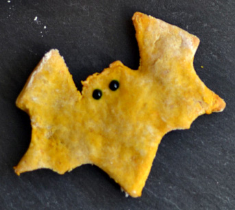 Pumpkin & peanut butter Halloween dog treats