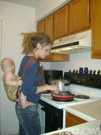 Jessica's babywearing photo