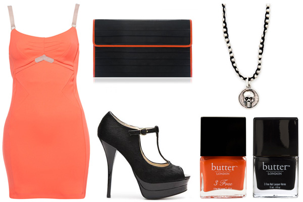 Sassy black fashion for Halloween